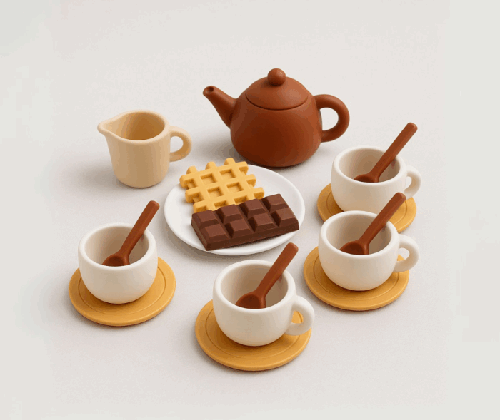 juego de té juguetes vintatoys