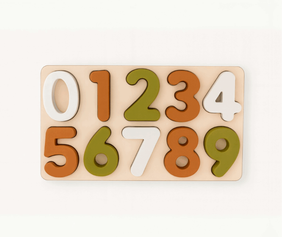 jouet puzzle à chiffres